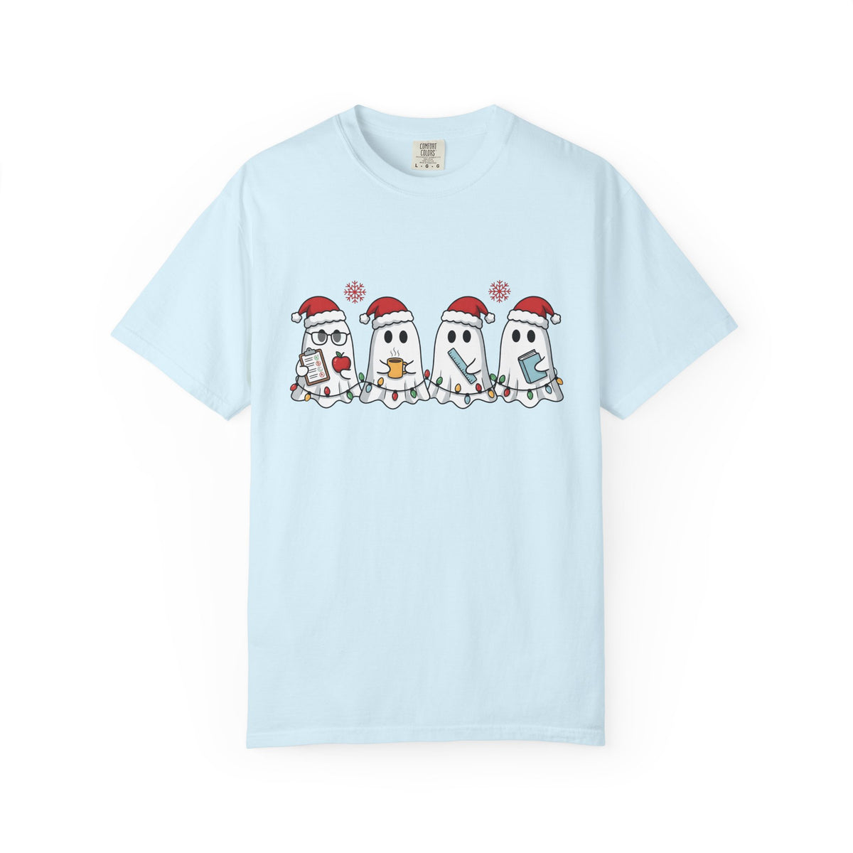 Holiday Ghost Shirt Teachers Celebration Unisex Gift Sweet Tee Specter T-Shirt
