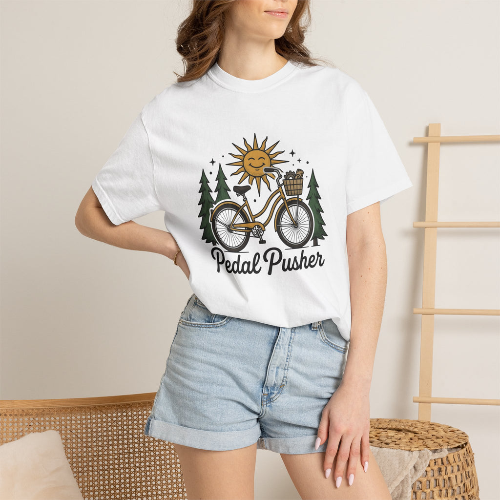 Bicycle Art Shirt Cycling Hiking Gift Women Tribal Tee Bike T-Shirt Cyclist Enthusiast Ethnic Tshirt Trekker Graphic Old School Sunlight