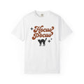 Black Cat Shirt Halloween Magic Gift Women Vintage Tee Cat T-Shirt Horror Fan Retro Tshirt Mystical Graphic Simple Stars Tshirt