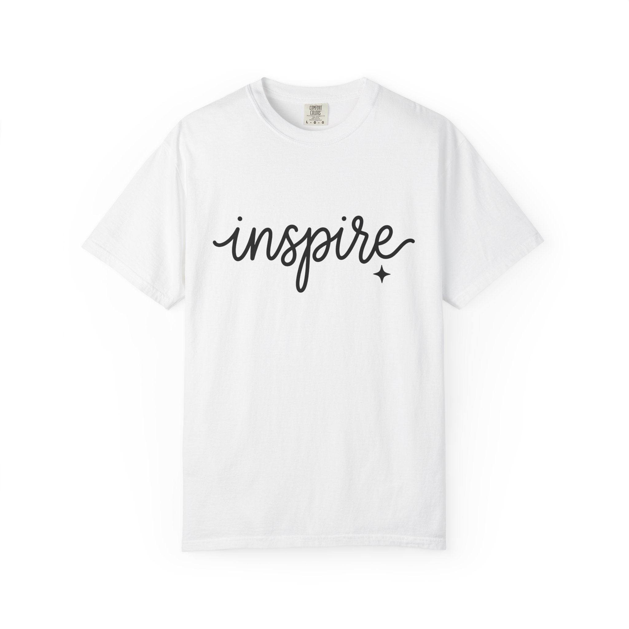 Uplifting Saying Shirt Teachers Inspiration Gift Women Sleek Tee Motivational T-Shirt Educator Enthusiast Modern Tshirt Motivational Graphic