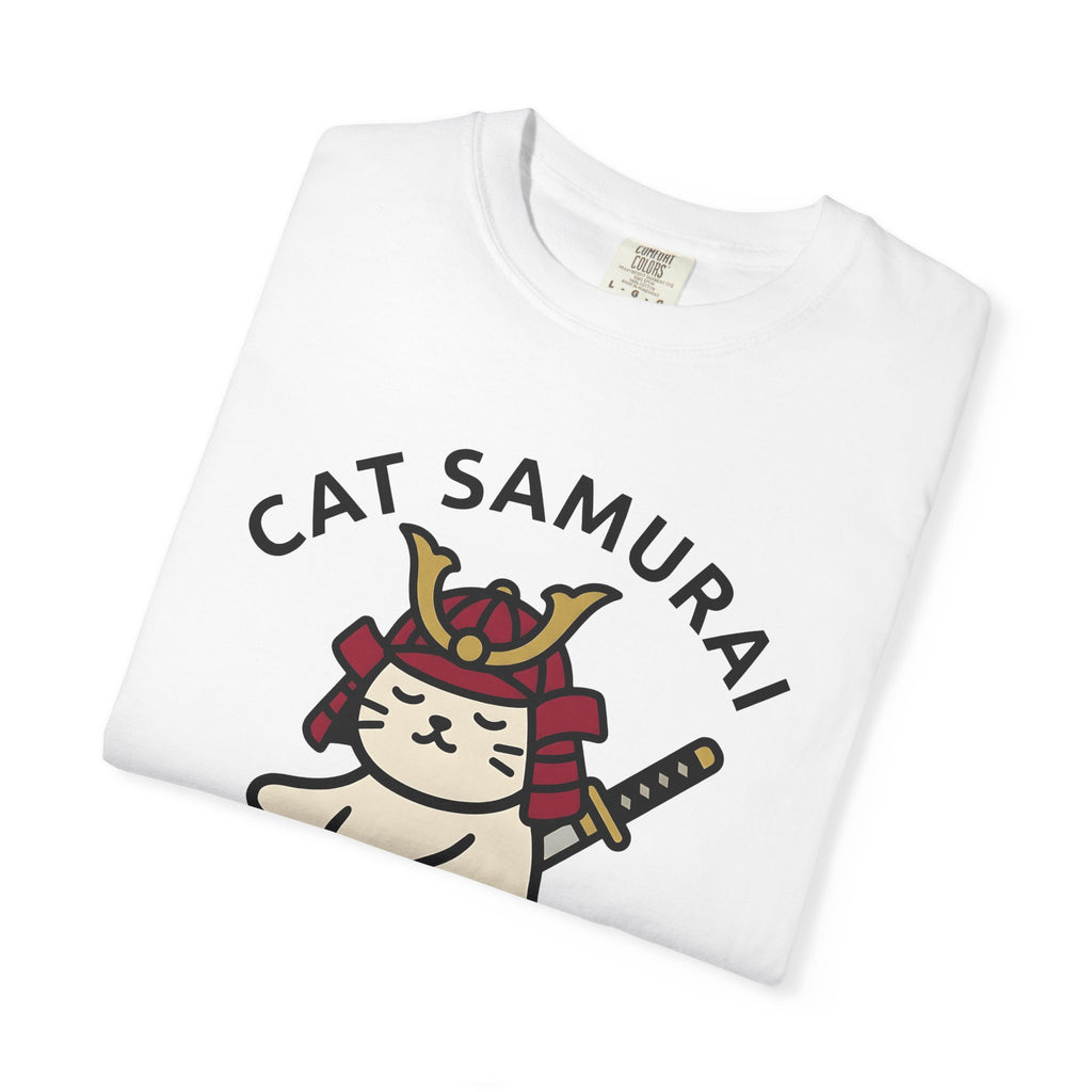 Ninja Cat Shirt Cat Pet Gift Women Cute Tee Kitty T-Shirt Cat Fan Kawaii Tshirt Animal Graphic Comic Blade Tshirt