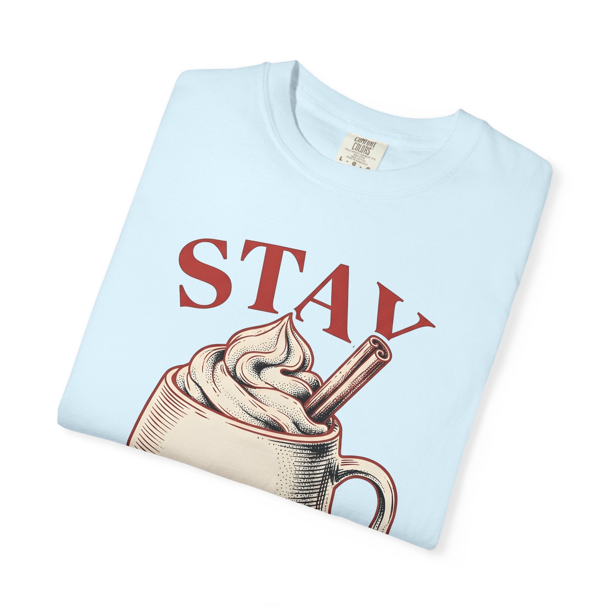 Coffee Mug Shirt Coffee Holiday Gift Women Classic Tee Mug T-Shirt Coffee Fan Vintage Tshirt Christmas Graphic Cartoon Cinnamon Bark Tshirt