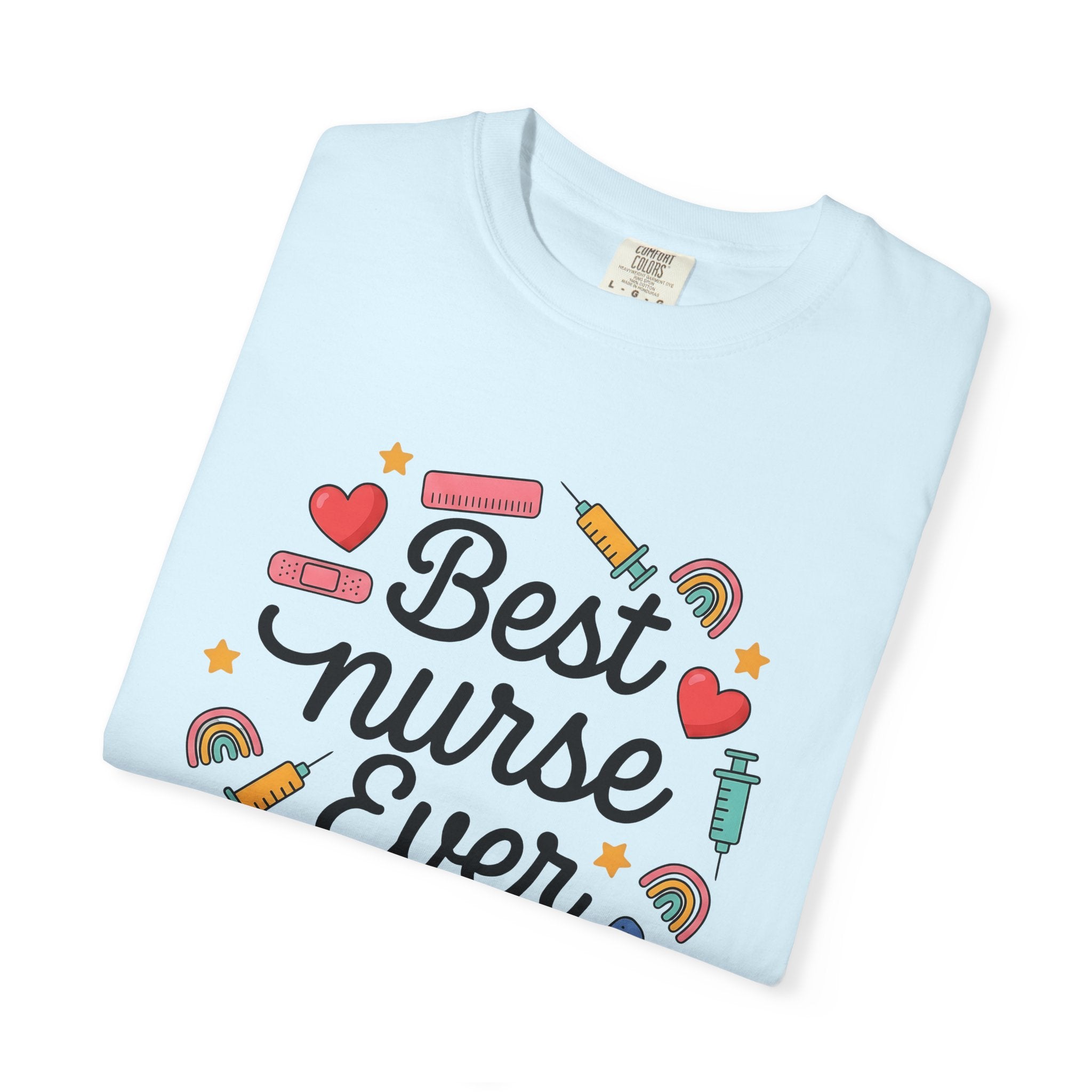 Nurse Illustration Shirt Nurse Gratitude Gift Women Cartoon Tee Nursing T-Shirt Nurse Enthusiast Caricature Tshirt Appreciation Graphic