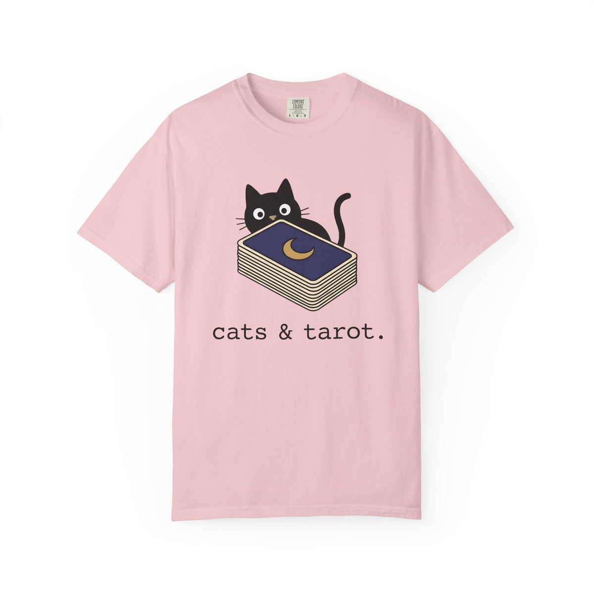 Dark Cat Shirt Cat Occult Unisex Gift Sweet Tee Black Cat T-Shirt Cat Fan Cat