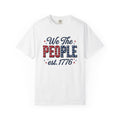 Patriotic Phrase Art Shirt 4th Of July Rights Gift Women Distressed Tee Phrase T-Shirt Independence Fan Vintage Tshirt Liberty Graphic