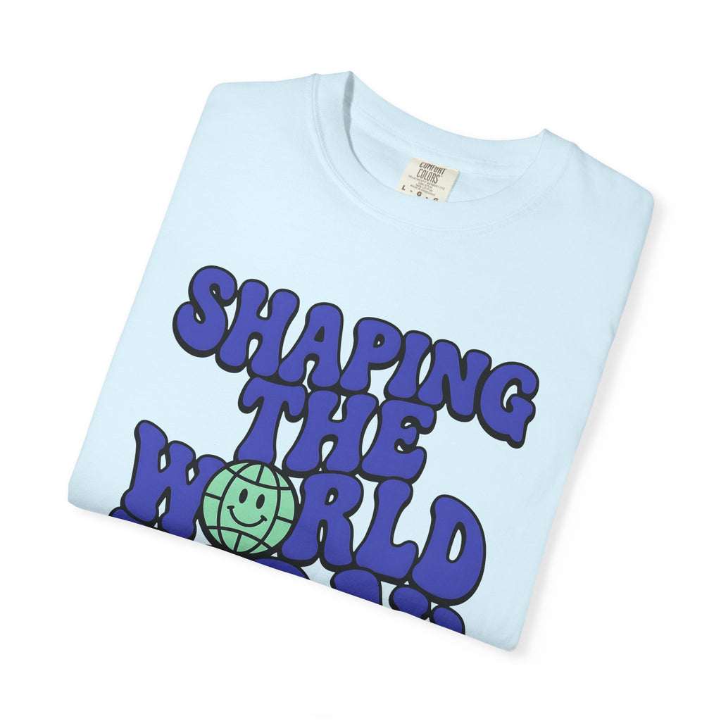Joyful World Shirt Teachers Thanks Gift Women Playful Tee Happiness T-Shirt Educator Enthusiast Fun Tshirt Appreciation Graphic Old School