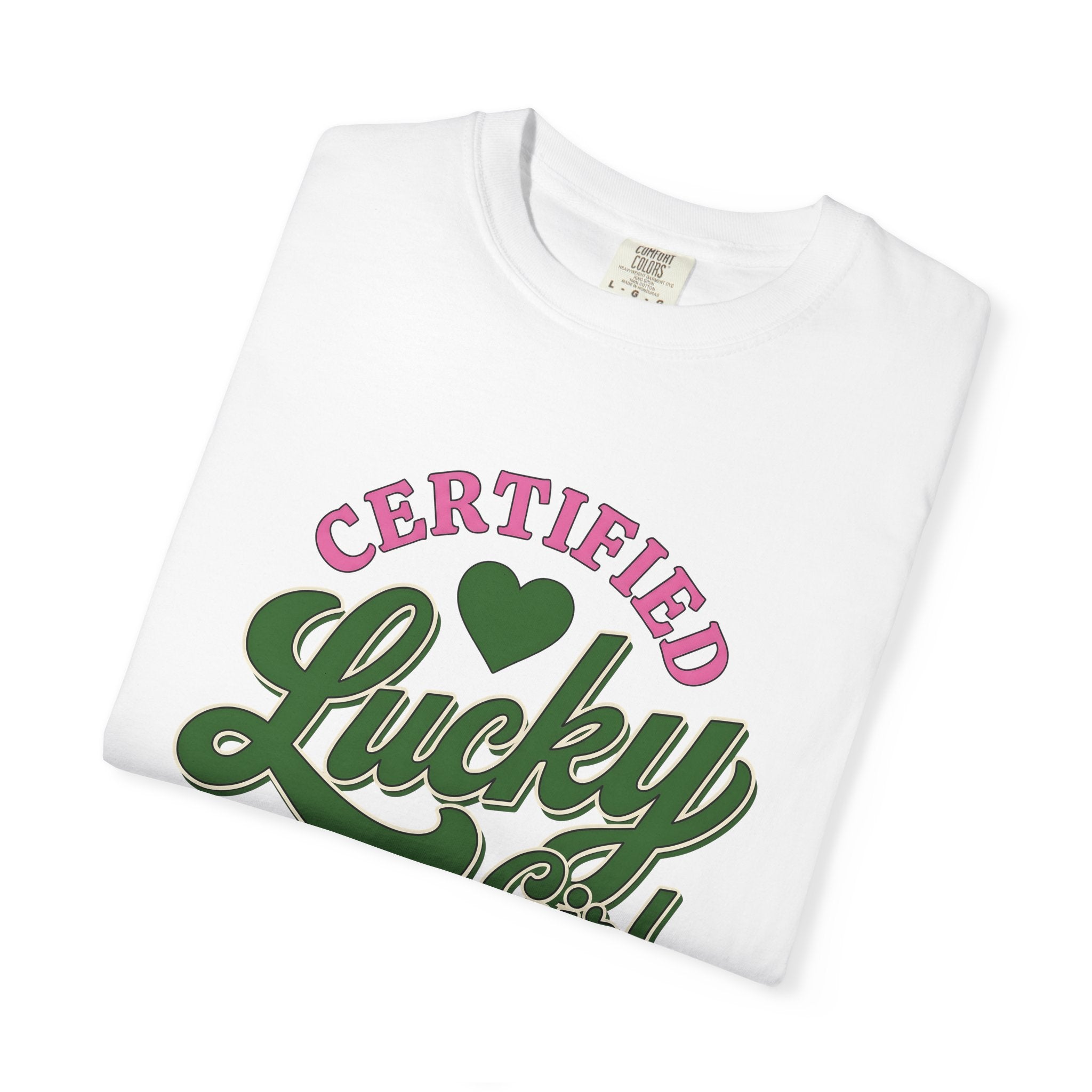 Heart Symbol Shirt St Patrick's Day Amulet Gift Women Strong Lettering Tee Love T-Shirt Shamrock Fan Heart Typography Tshirt Talisman