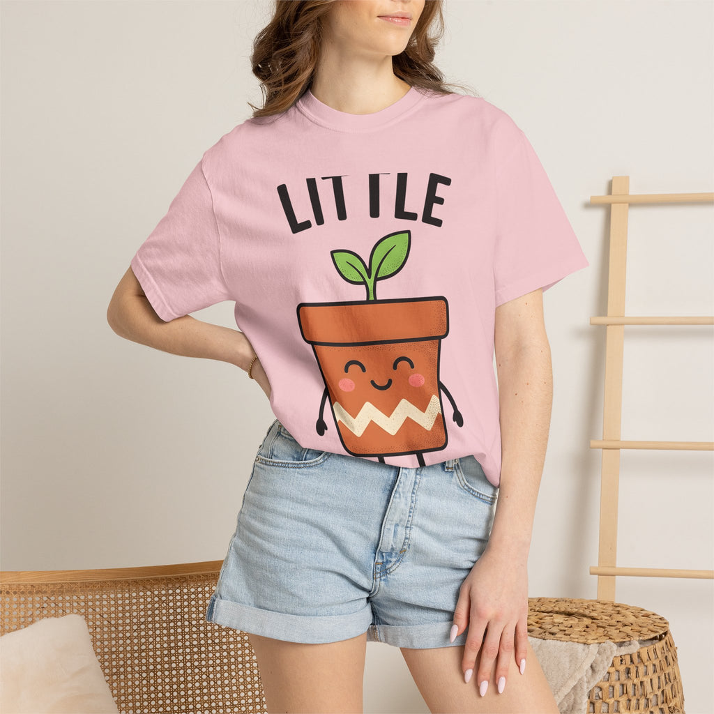 Joyful Planter Pot Shirt Plant Landscaping Gift Women Playful Tee Flower Pot T-Shirt Gardener Enthusiast Whimsical Tshirt Garden Design