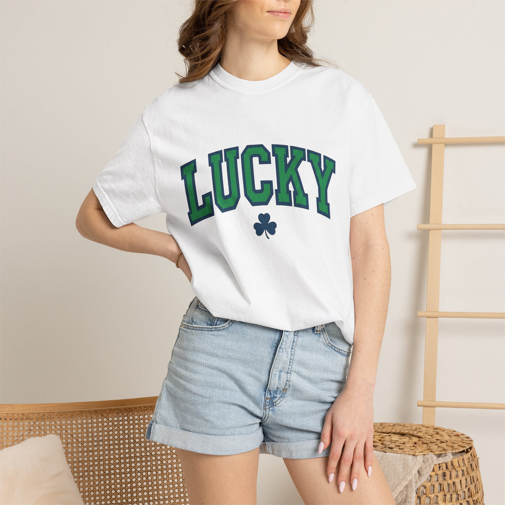 Shamrock Image Shirt St Patrick's Day Event Gift Women Graphic Tee Shamrock T-Shirt Patrick's Day Fan Celtic Tshirt Party Graphic Old School