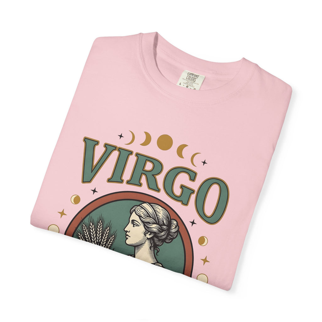 Astrology Goddess Shirt Boho Chic Mysticism Gift Women Sketch Tee Goddess T-Shirt Bohemian Enthusiast Drawing Illustration Spiritual Graphic