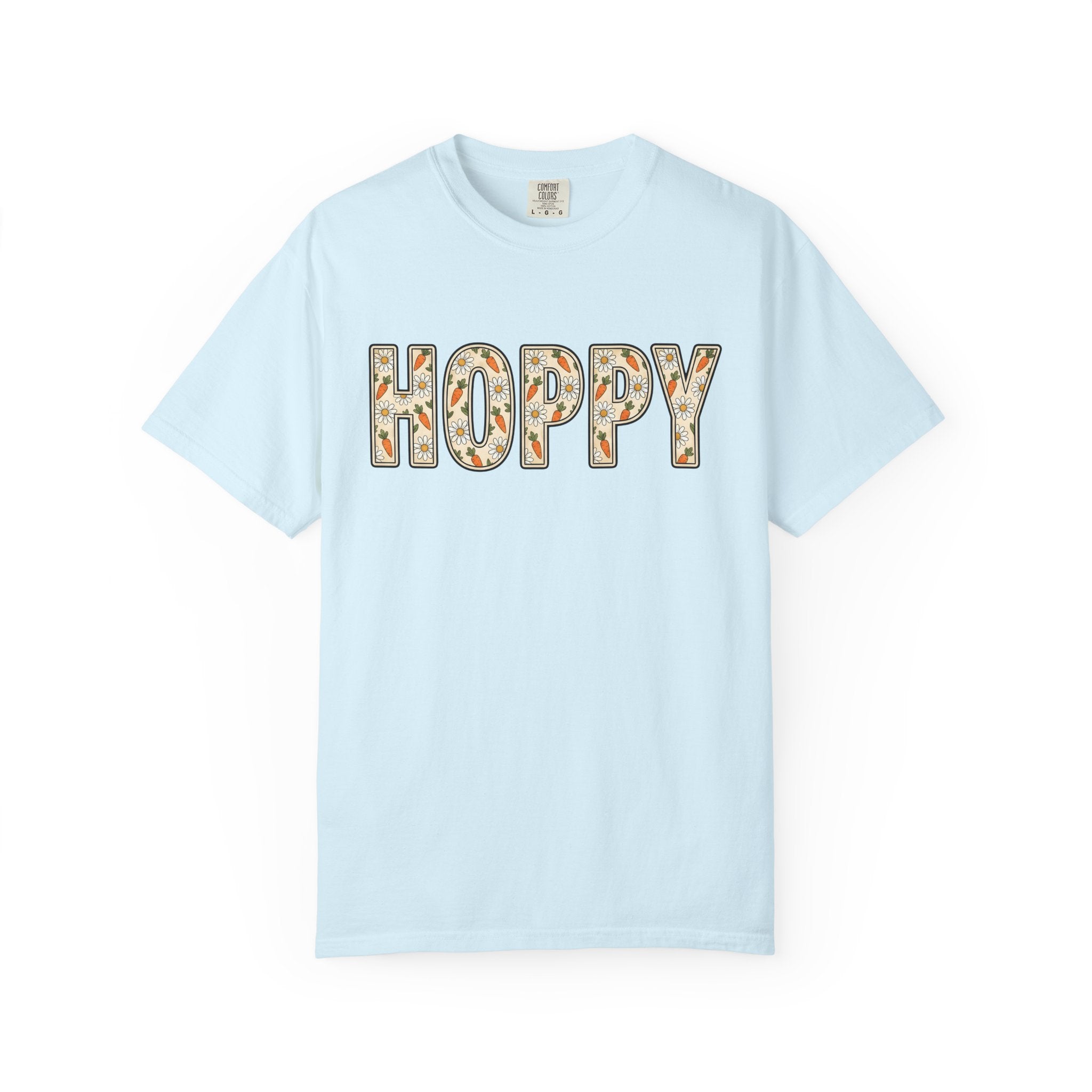 Carrot Daisy Print Shirt Easter Outdoors Gift Women Charming Tee Flower T-Shirt Spring Fan Floral Tshirt Outdoor Graphic Hand Drawn Petals