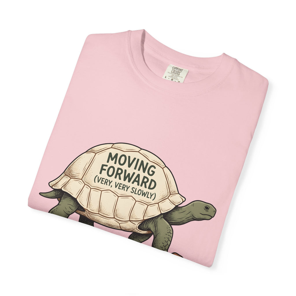 Tortoise Graphic Shirt Funny Animal Gift Women Cartoon Tee Turtle T-Shirt Humor Fan Comic Tshirt Creature Graphic Hand Drawn Rocks Tshirt