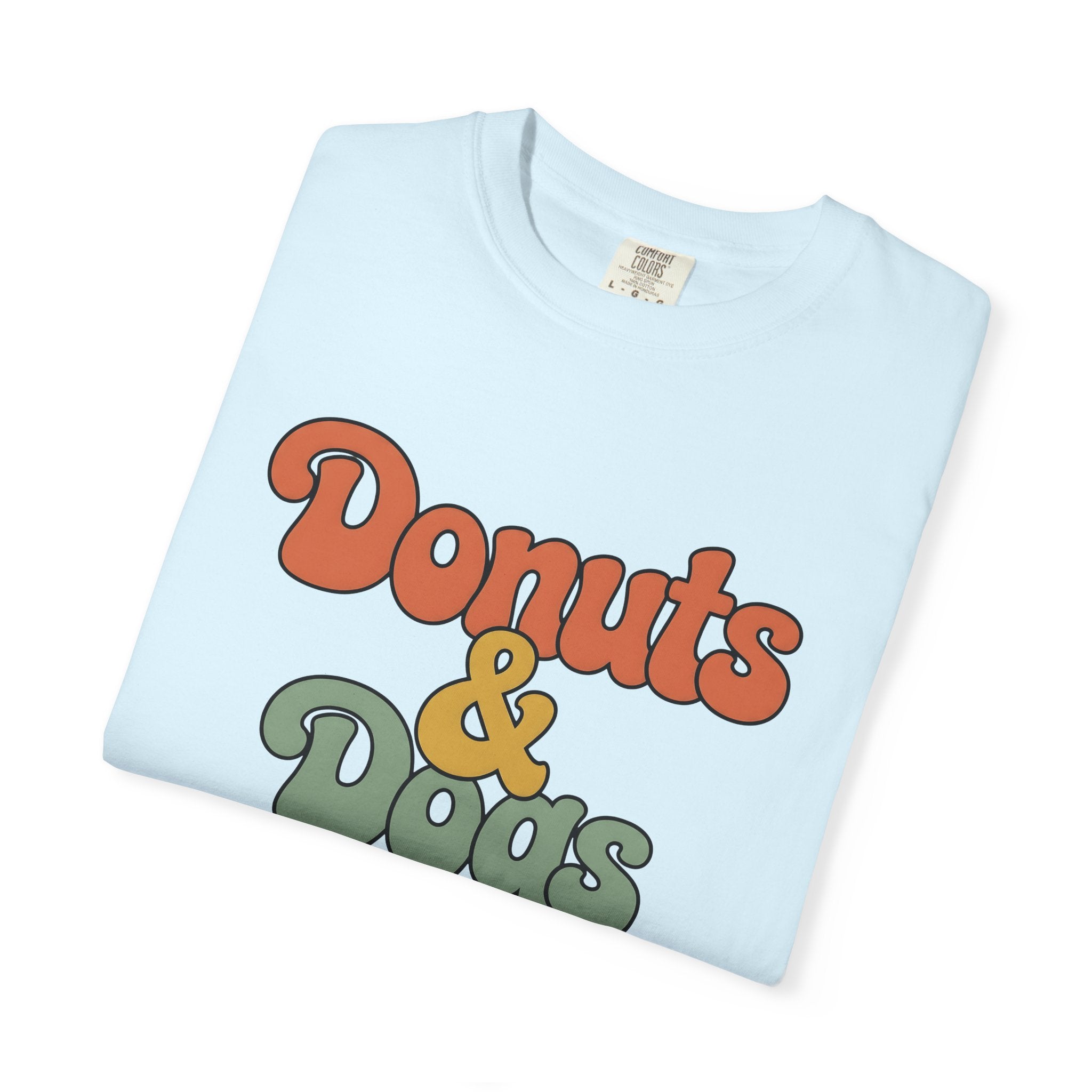 Retro Text Graphic Shirt Desserts Pets Gift Women Playful Tee Typography T-Shirt Sweets Fan Fun Tshirt Animal Graphic Bold Groovy Font