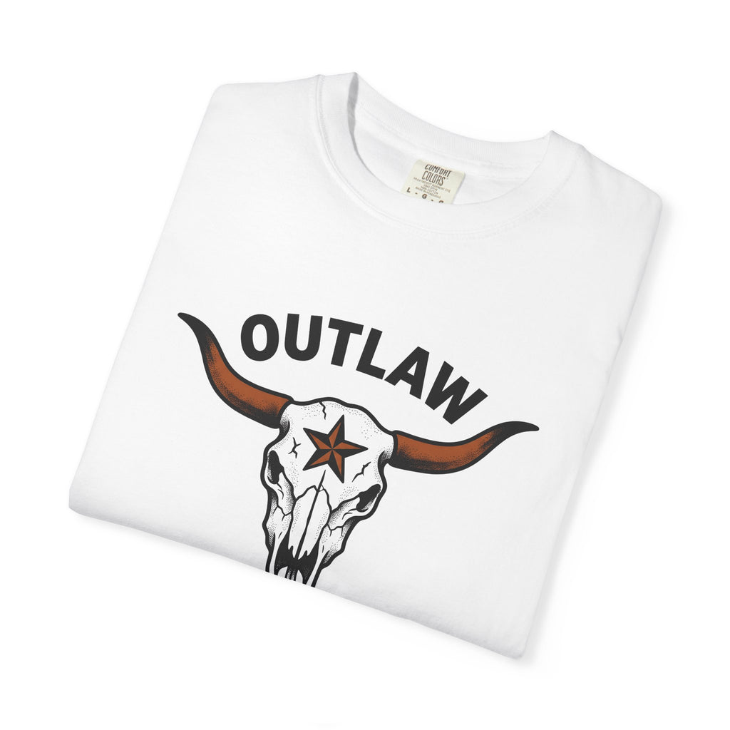 Bull Head Skull Shirt Cowgirl Livestock Gift Women Country Tee Skull T-Shirt Cowgirl Fan Rustic Tshirt Farm Graphic Old School Star Shape