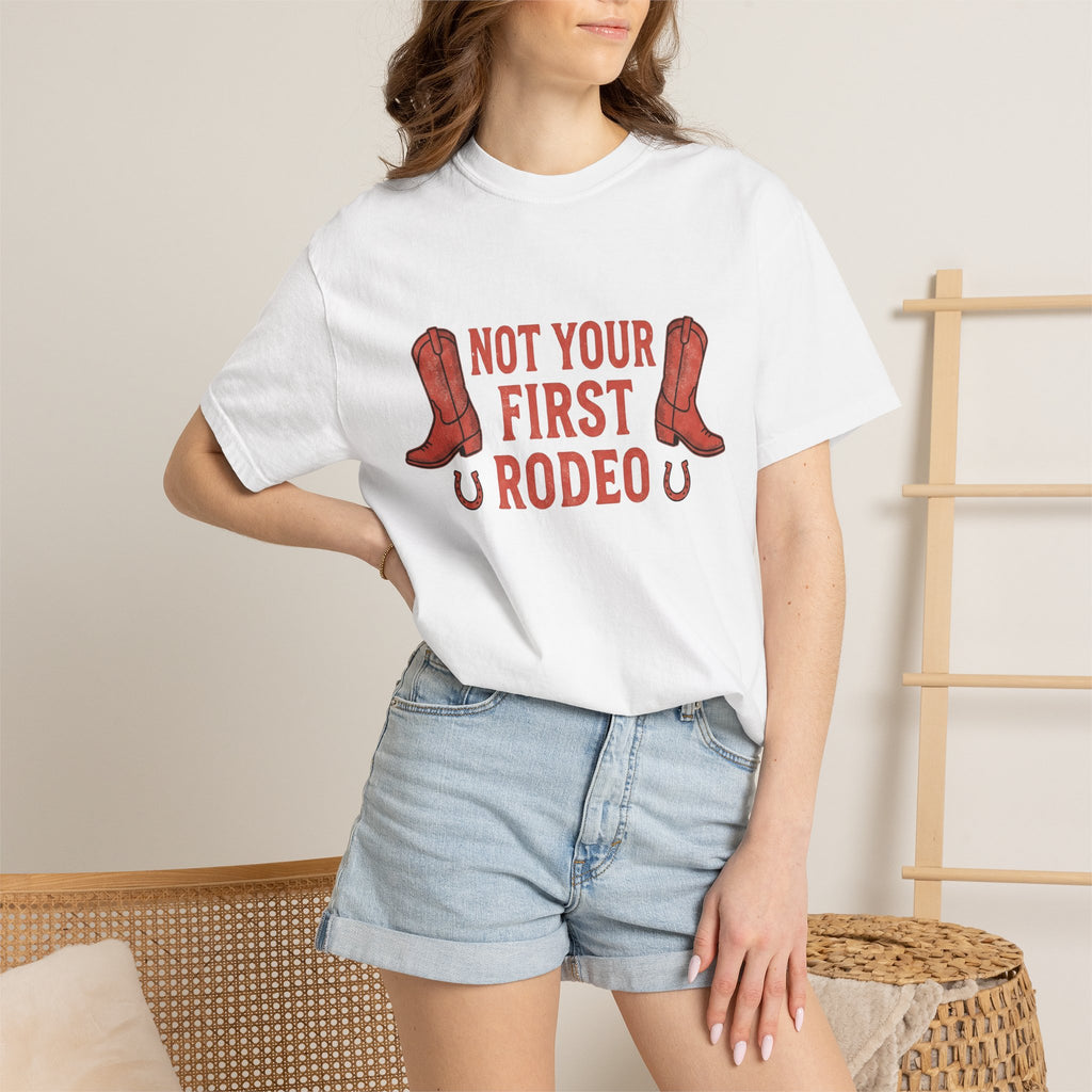 Leather Boots Shirt Cowgirl Livestock Gift Women Rustic Tee Boots T-Shirt Rodeo Fan Cowboy Tshirt Farm Graphic Hand Drawn Iron Horseshoe