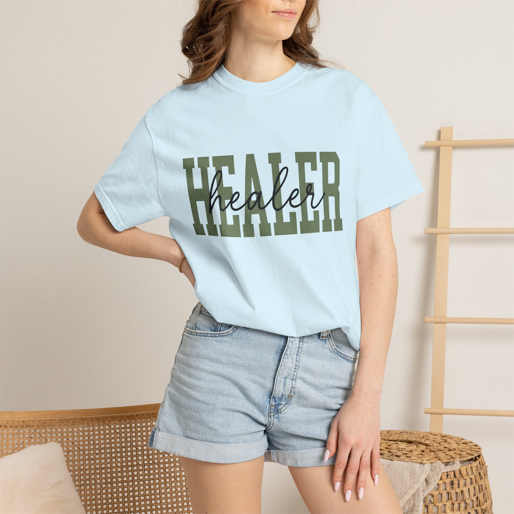 Strong Typography Art Shirt Nurses Health Gift Women Motivational Tee Typography T-Shirt Nurse Enthusiast Inspirational Tshirt Wellness
