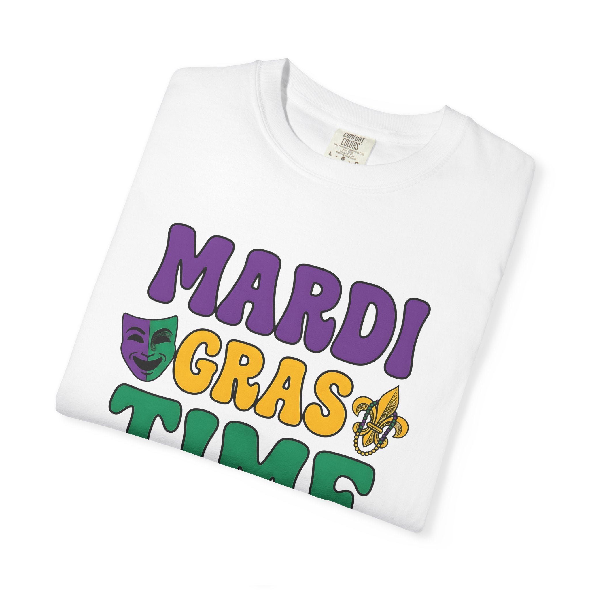 Carnival Mask Shirt Mardi Gras Celebration Gift Women Vibrant Tee Masquerade T-Shirt Carnival Fan Mask Tshirt Party Graphic Vintage Lily