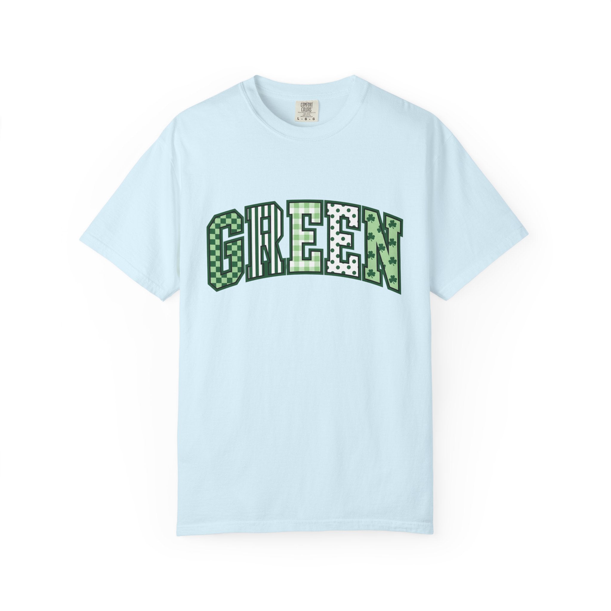 Clover Motif Shirt St. Patrick's Day Event Gift Women Eye Catching Tee Shamrock T-Shirt Holiday Fan Vibrant Tshirt Party Graphic Old School