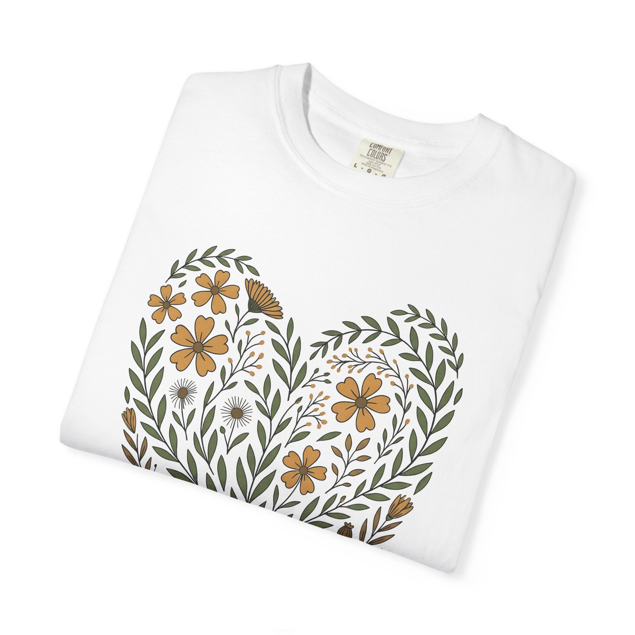 Flower Rabbit Shirt Easter Garden Gift Women Vintage Tee Bunny T-Shirt Spring Fan Retro Tshirt Yard Graphic Tribal Meadow Flowers Tshirt