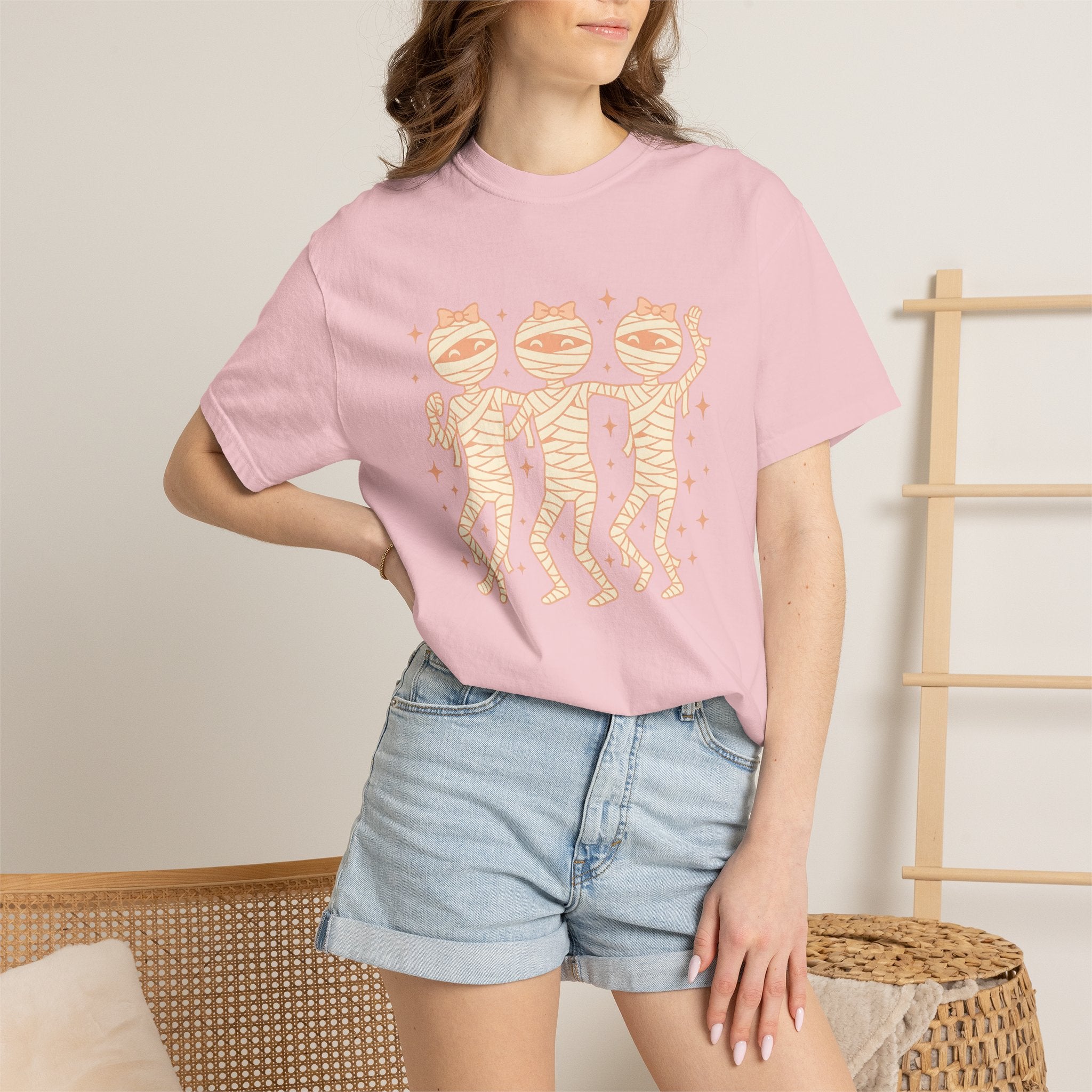 Dancing Skeletons Shirt Halloween Creepy Gift Women Cartoon Tee Skeleton T-Shirt Horror Fan Skelly Tshirt Spooky Graphic Clean Twinkles