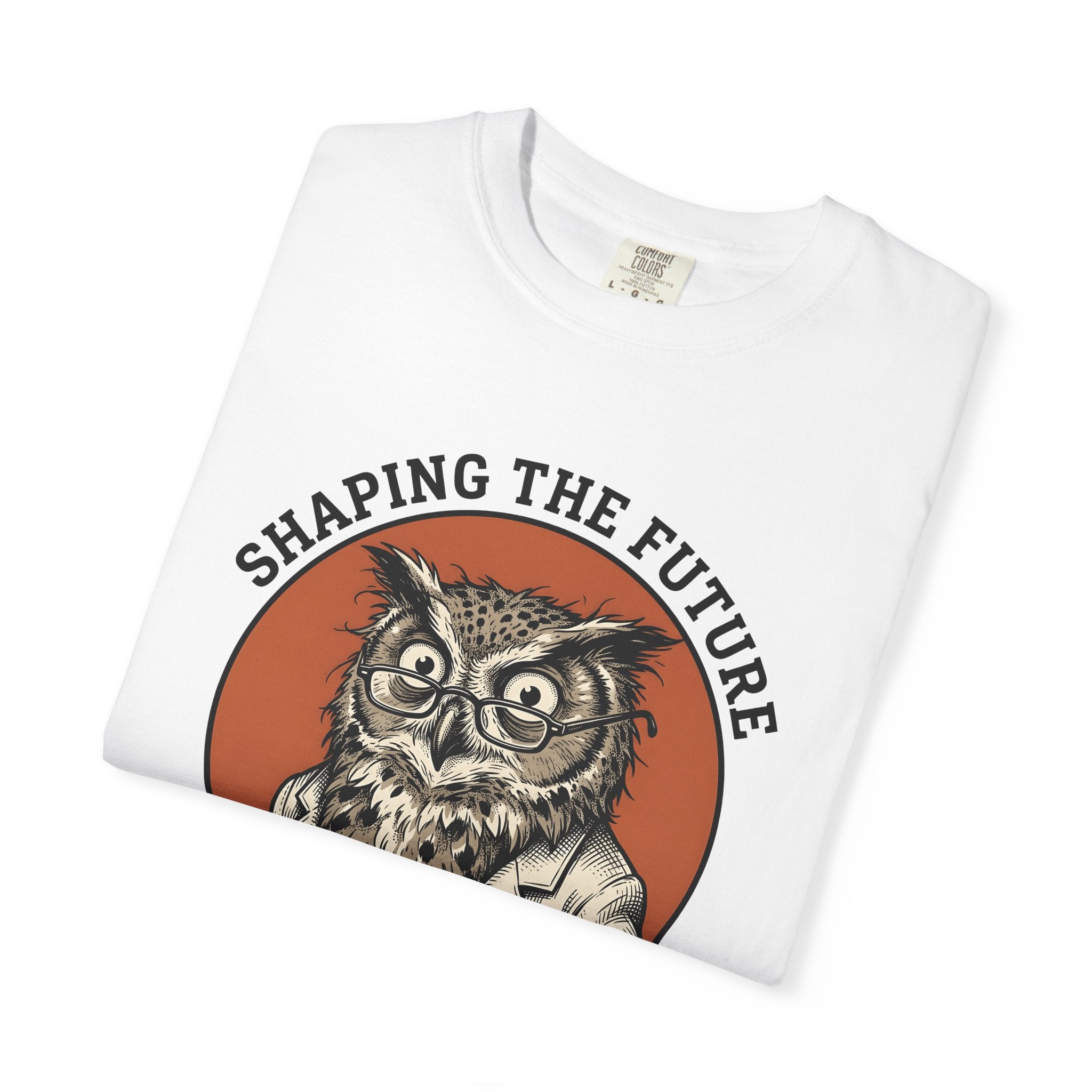 Owl Eyewear Shirt Teachers Comedy Gift Women Antique Tee Glasses T-Shirt Educator Enthusiast Vintage Tshirt Humor Graphic Classic Lab Smock
