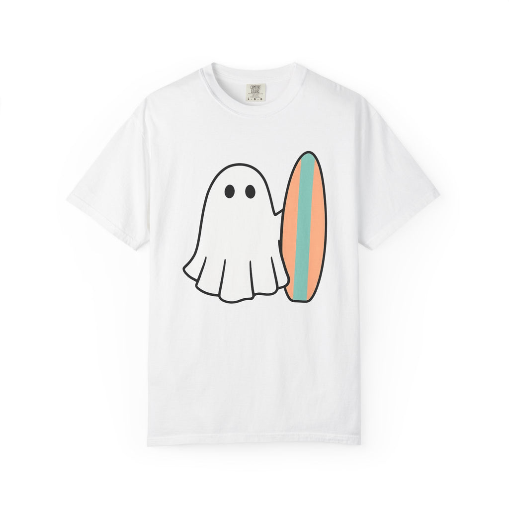 Ghost Wave Shirt Surfing Shore Gift Women Simple Tee Spectral T-Shirt Surfer Fan Coastal Graphic Tshirt Vintage Board Tshirt