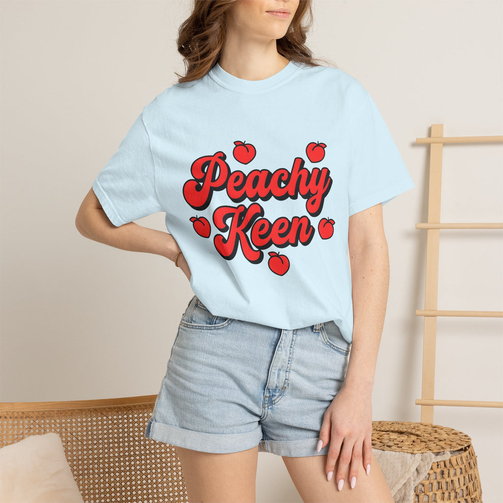 Peach Graphic Shirt St. Valentine's Day Humor Gift Women Bold Tee Peach T-Shirt Valentine Fan Vibrant Tshirt Funny Graphic Retro Fruit