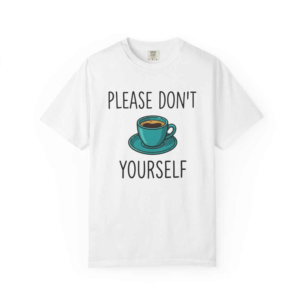 Coffee Cup Shirt Coffee Fun Gift Women Kawaii Tee Mug T-Shirt Coffee Fan Cute Tshirt Humor Graphic Clean Dish Tshirt