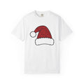 Santa Hat Shirt Christmas Workout Gift Women Cute Tee Christmas Hat T-Shirt Xmas Fan Fitness Graphic Tshirt Clean Barbell Tshirt