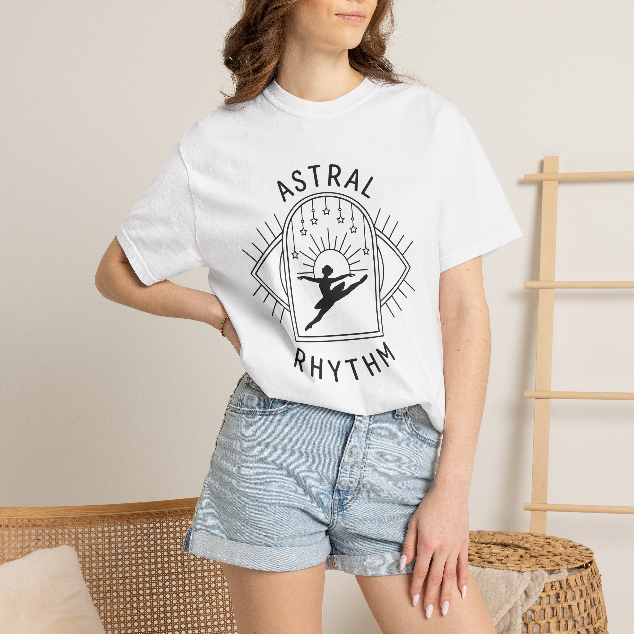 Ballet Dancer Figure Shirt Dance Performance Gift Women Modern Tee Ballerina T-Shirt Dancer Fan Contemporary Tshirt Show Graphic Drawing