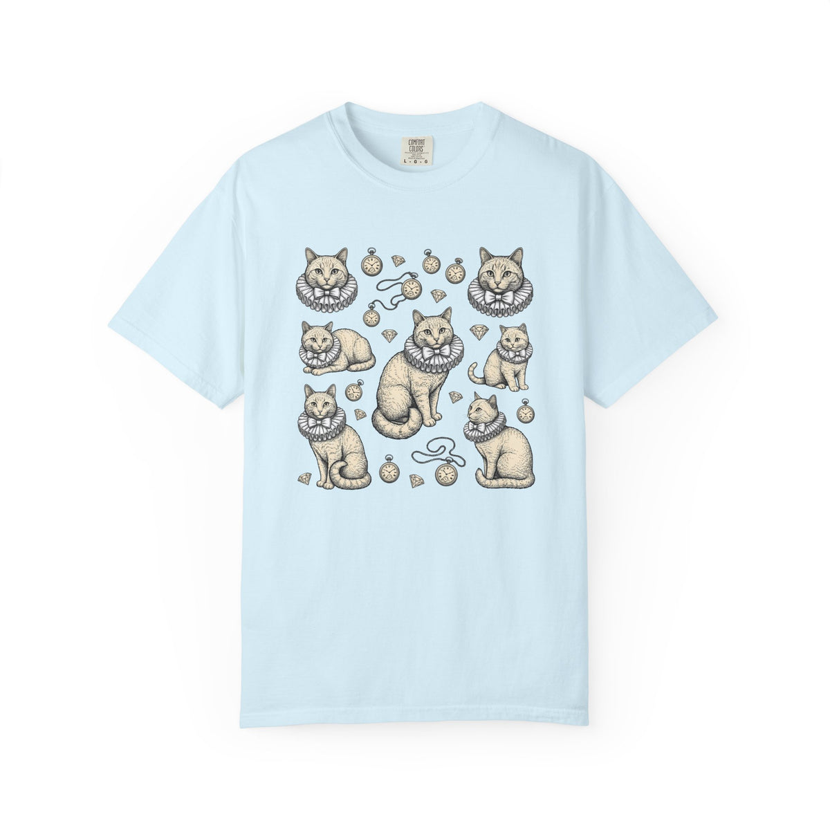 Noble Cat Shirt Cat Wildlife Unisex Gift Rustic Tee Kitty T-Shirt Cat Fan Feline