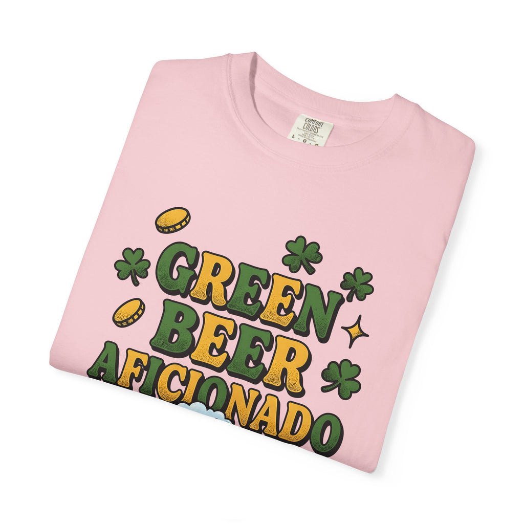 Green Ale Mug Shirt St Patrick's Day Beverages Gift Women Modern Graphic Tee Beer Mug T-Shirt St Patricks Fan Pint Glass Tshirt Drink