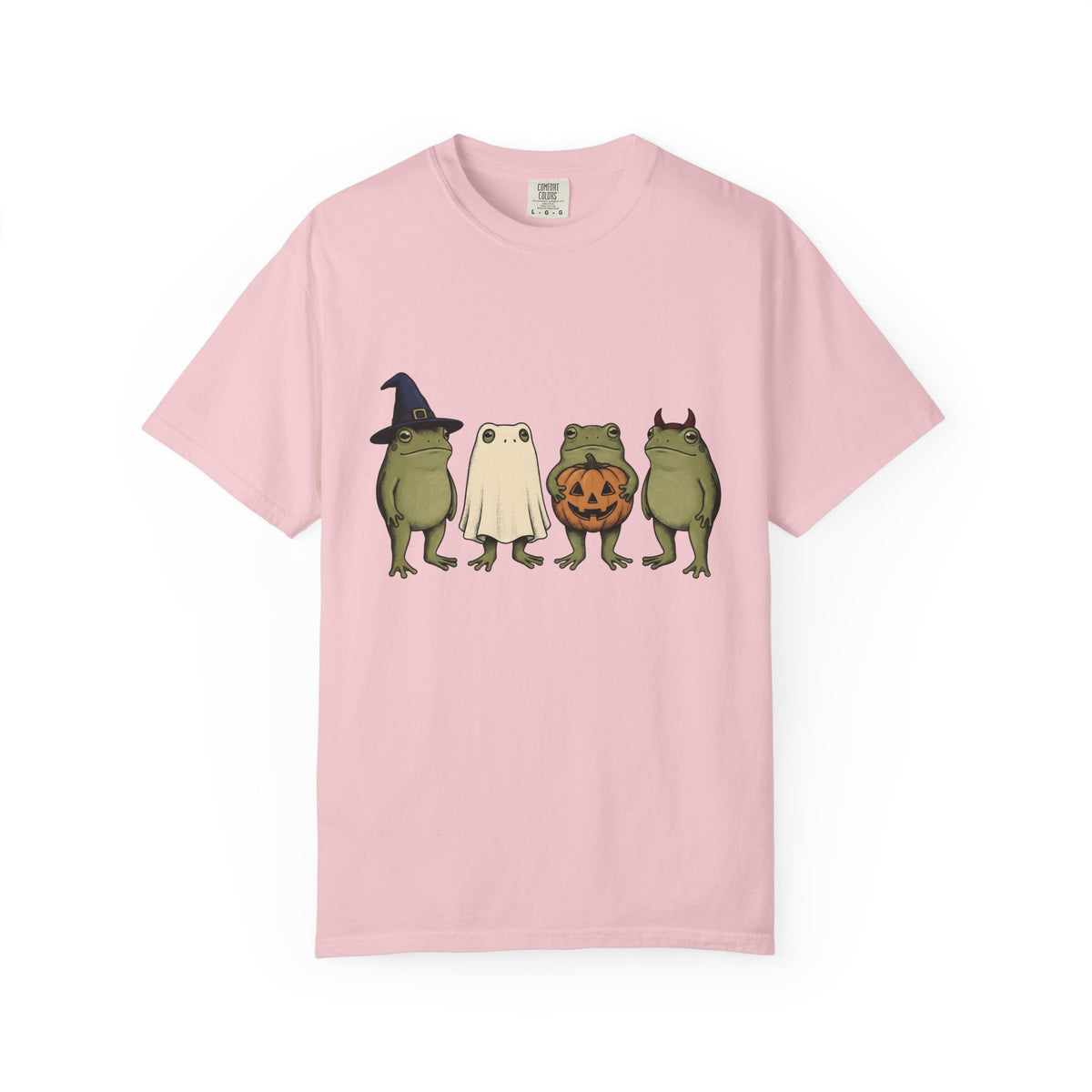 Frog Costumes Shirt Halloween Animal Gift Women Cartoon Tee Toad T-Shirt Halloween Fan Comic Tshirt Creature Graphic Vintage Pumpkin Tshirt