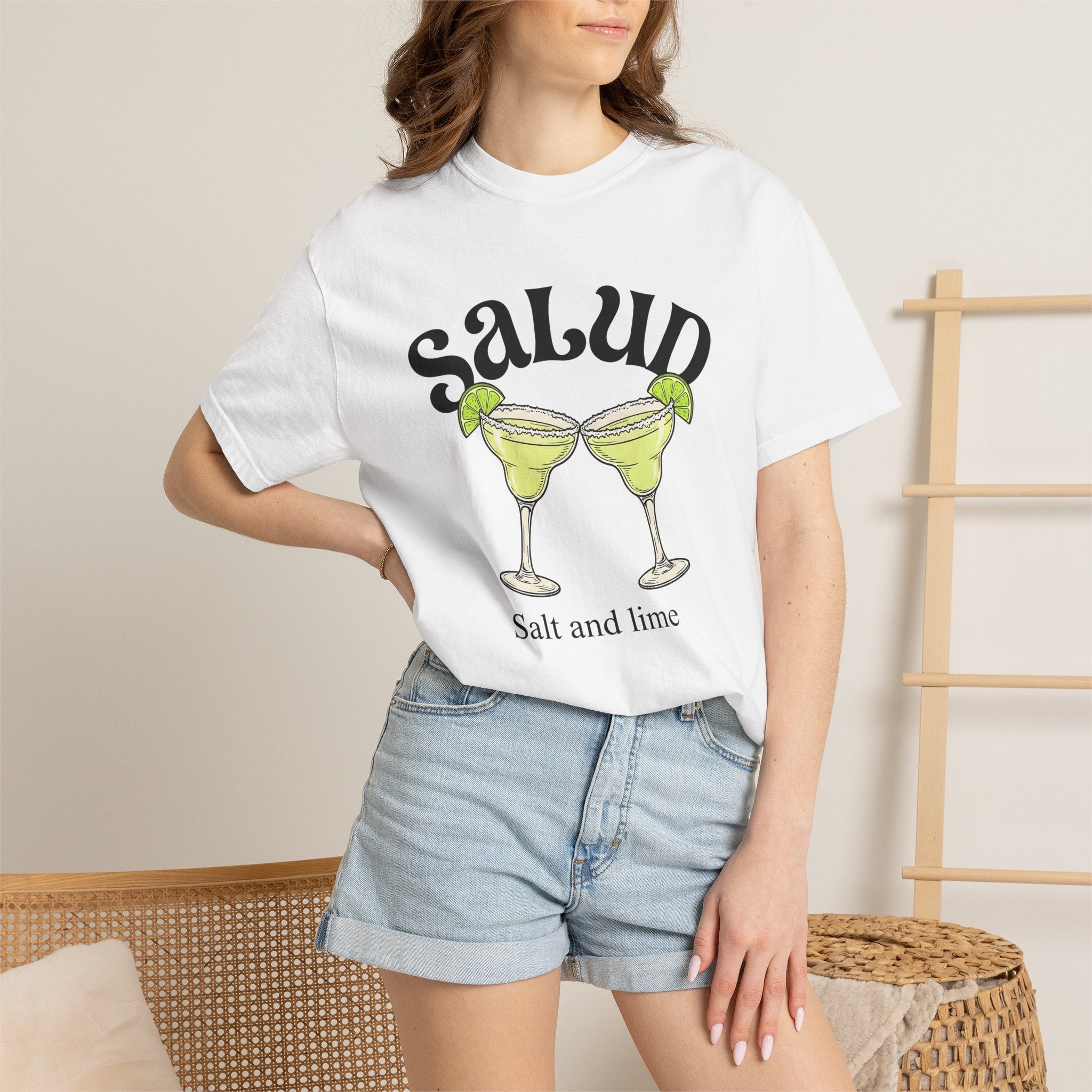 Cocktail Glasses Shirt Drinks Gathering Gift Women Line Art Tee Glassware T-Shirt Cocktail Fan Drinking Tshirt Party Graphic Classic Lime