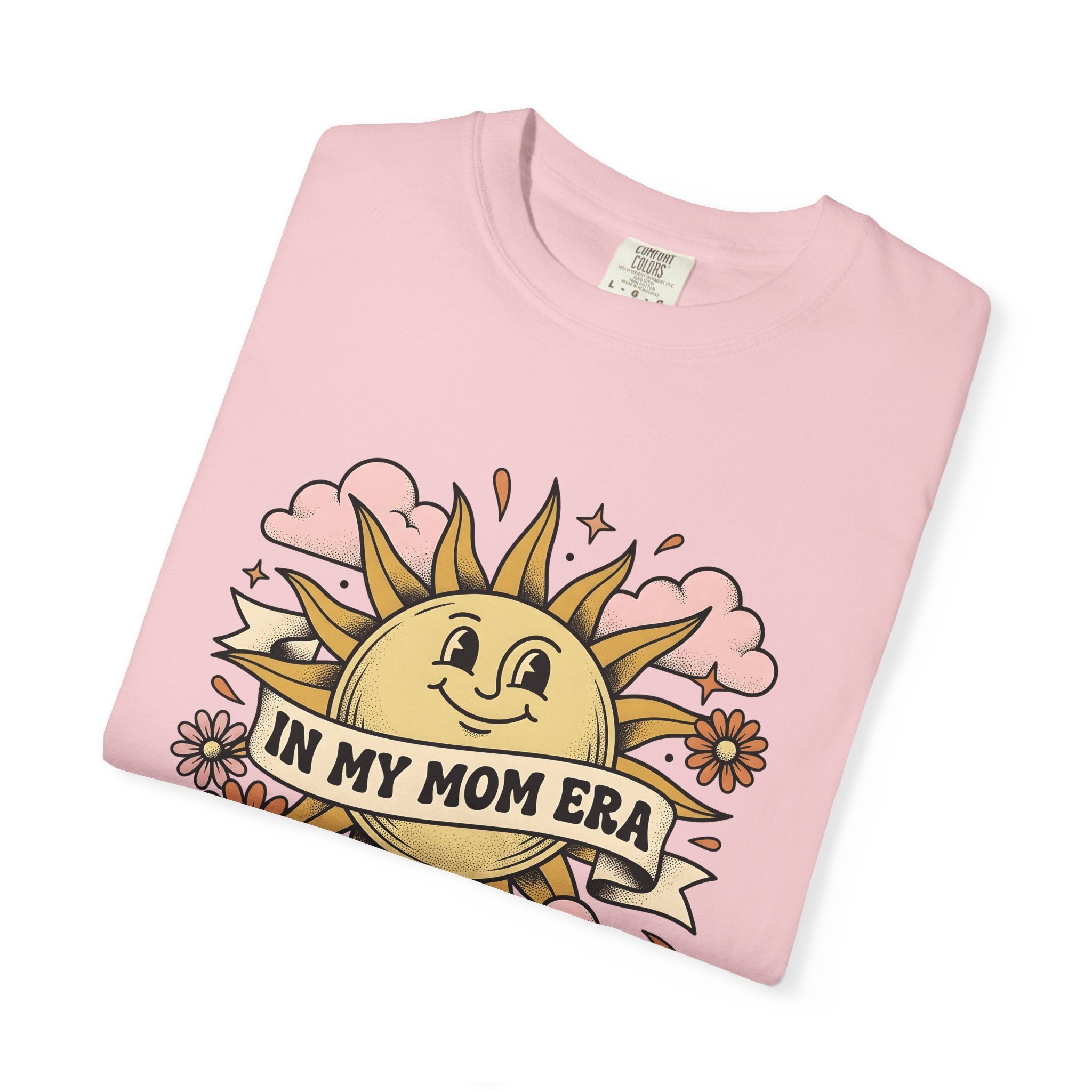 Joyful Sun Shirt Moms Daylight Gift Women Neo Traditional Tee Sunshine T-Shirt Mother Fan Bohemian Tshirt Morning Graphic 80s Petals Tshirt