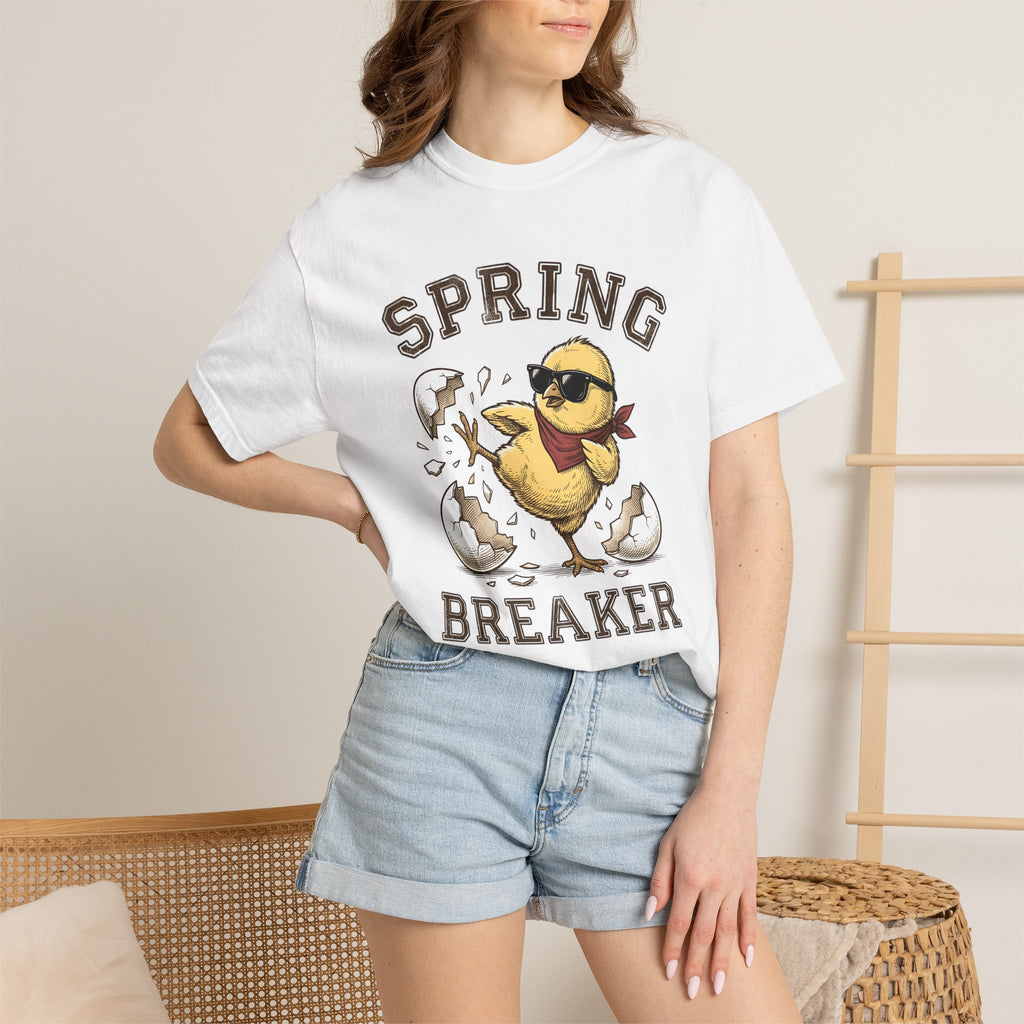 Stylish Chicken Shirt Easter Nature Gift Women Retro Tee Hen T-Shirt Easter Fan Wildlife Graphic Tshirt Vintage Illustration Cartoon