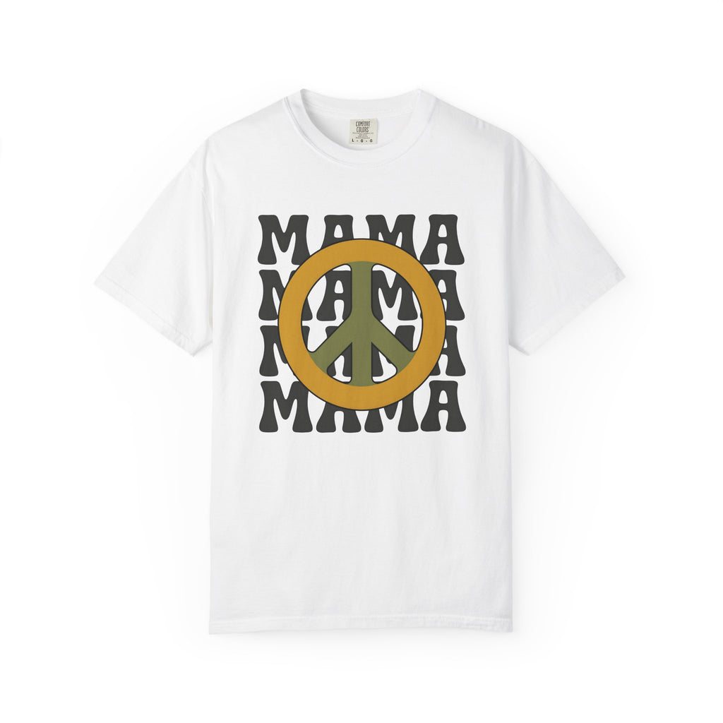 Peace Icon Shirt Moms Free Spirit Gift Women Abstract Tee Harmony T-Shirt Motherhood Fan Tribal Tshirt Bohemian Graphic Sketch Heavy