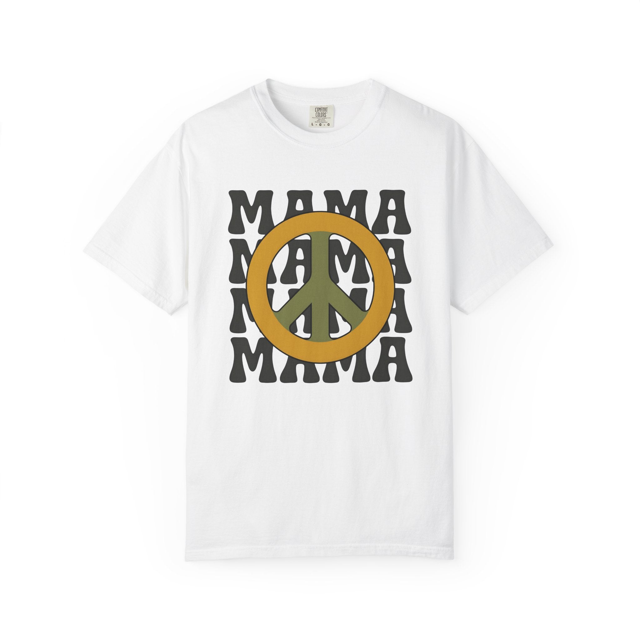 Peace Icon Shirt Moms Free Spirit Gift Women Abstract Tee Harmony T-Shirt Motherhood Fan Tribal Tshirt Bohemian Graphic Sketch Heavy
