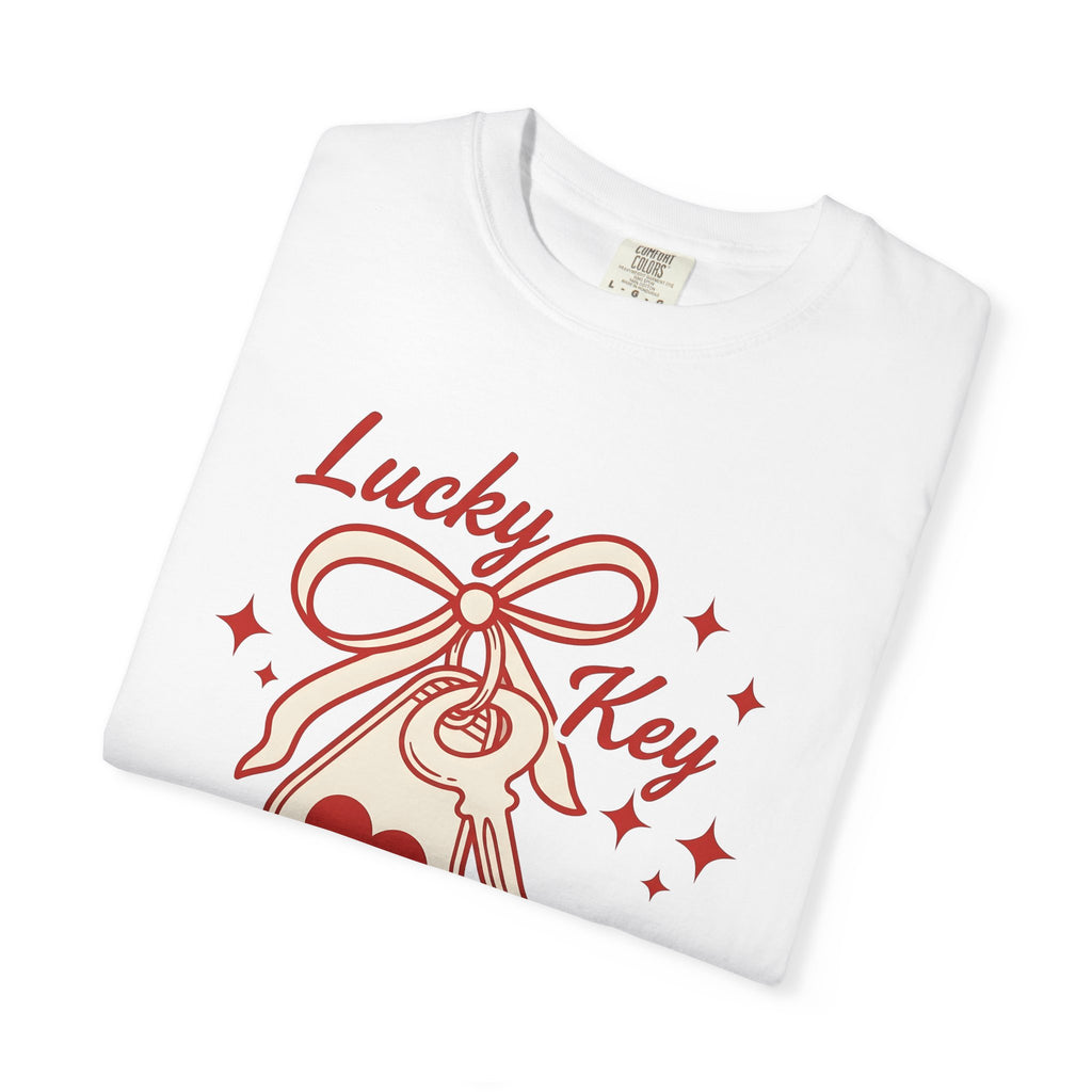 Love Heart Shirt St. Valentine's Day Romance Gift Women Vintage Tee Heart T-Shirt Valentine Fan Distressed Tshirt Amour Graphic Retro Bow