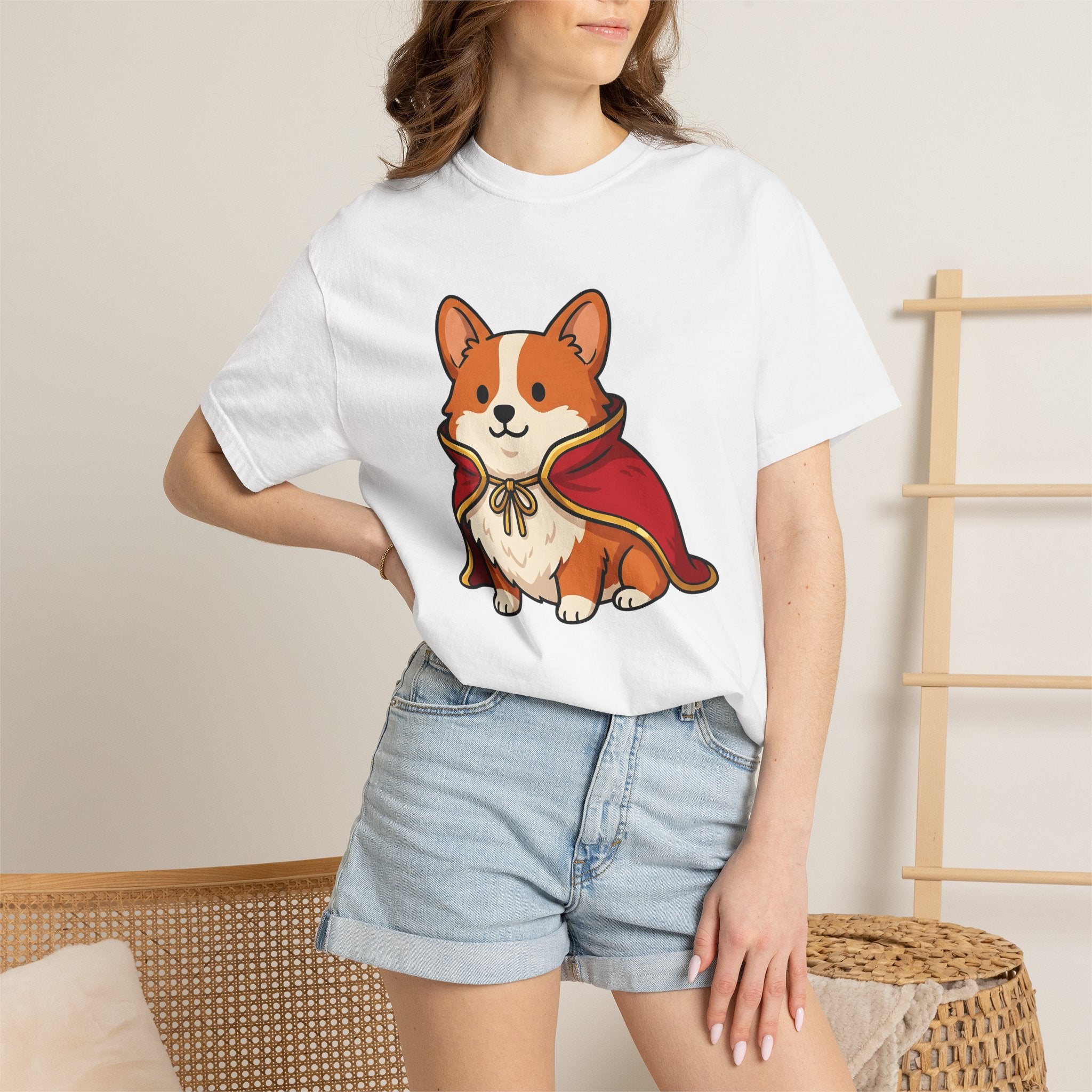Corgi Dog Shirt Cottagecore Animal Gift Women Cute Tee Pembroke Welsh Corgi T-Shirt Cottagecore Fan Kawaii Tshirt Creature Graphic Cartoon