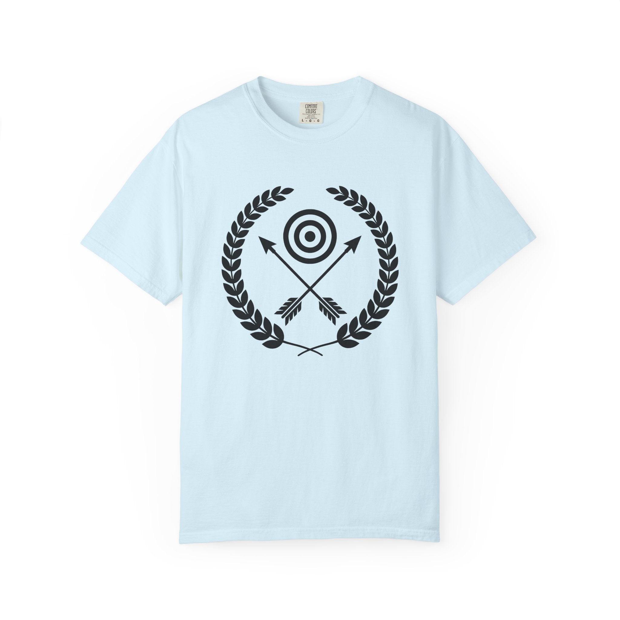 Archery Target Shirt Archery Competition Gift Women Minimalist Tee Bullseye T-Shirt Archer Enthusiast Simple Tshirt Tournament Graphic