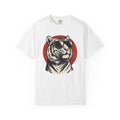 Tiger Shades Shirt Animals Nature Gift Women Modern Graphic Tee Sunglasses T-Shirt Wildlife Fan Cool Tshirt Outdoor Graphic Vintage Red Dot