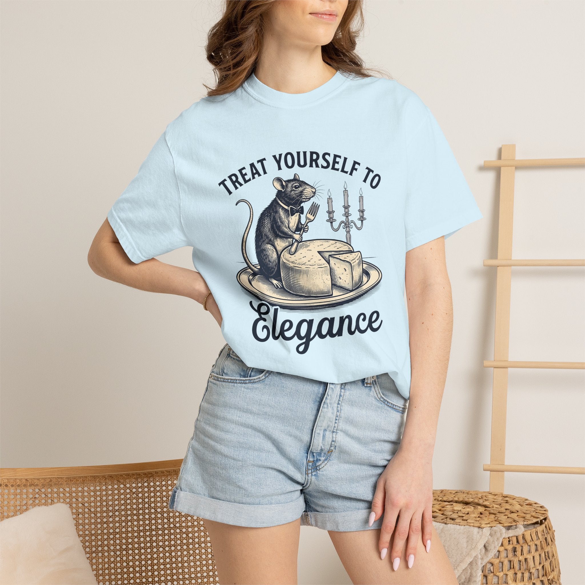 Rodent Gouda Shirt Funny Pets Gift Women Classic Tee Cheese T-Shirt Humor Fan Vintage Tshirt Animal Graphic Cartoon Chandelier Tshirt