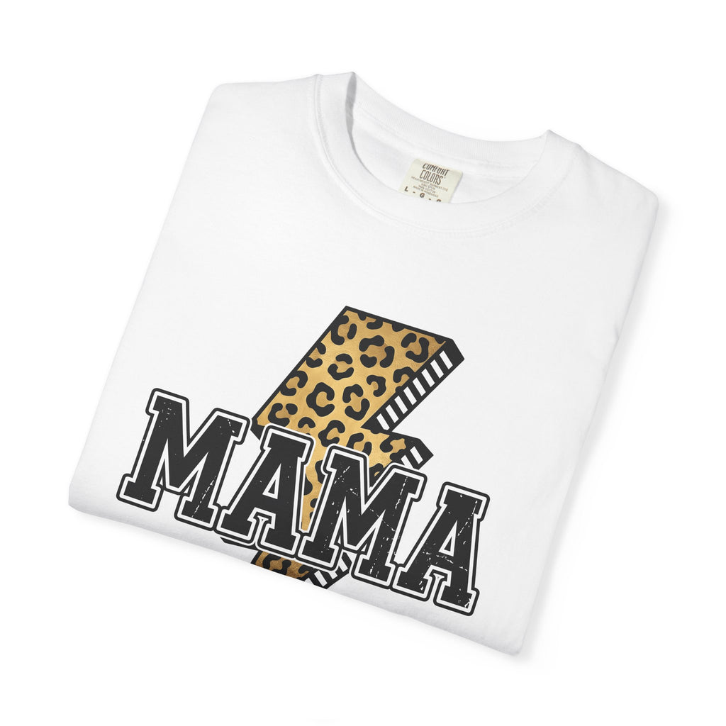 Spotted Lightning Strike Shirt Moms Fauna Gift Women Graphic Tee Lightning Bolt T-Shirt Motherhood Fan Graphic Tshirt Wildlife Illustration