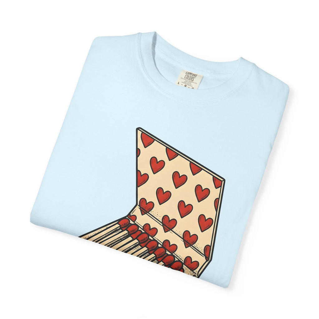Heart Boxes Shirt St. Valentine's Day Relationships Gift Women Old School Tee Heart Box T-Shirt Valentine Fan Vintage Tshirt Love Graphic