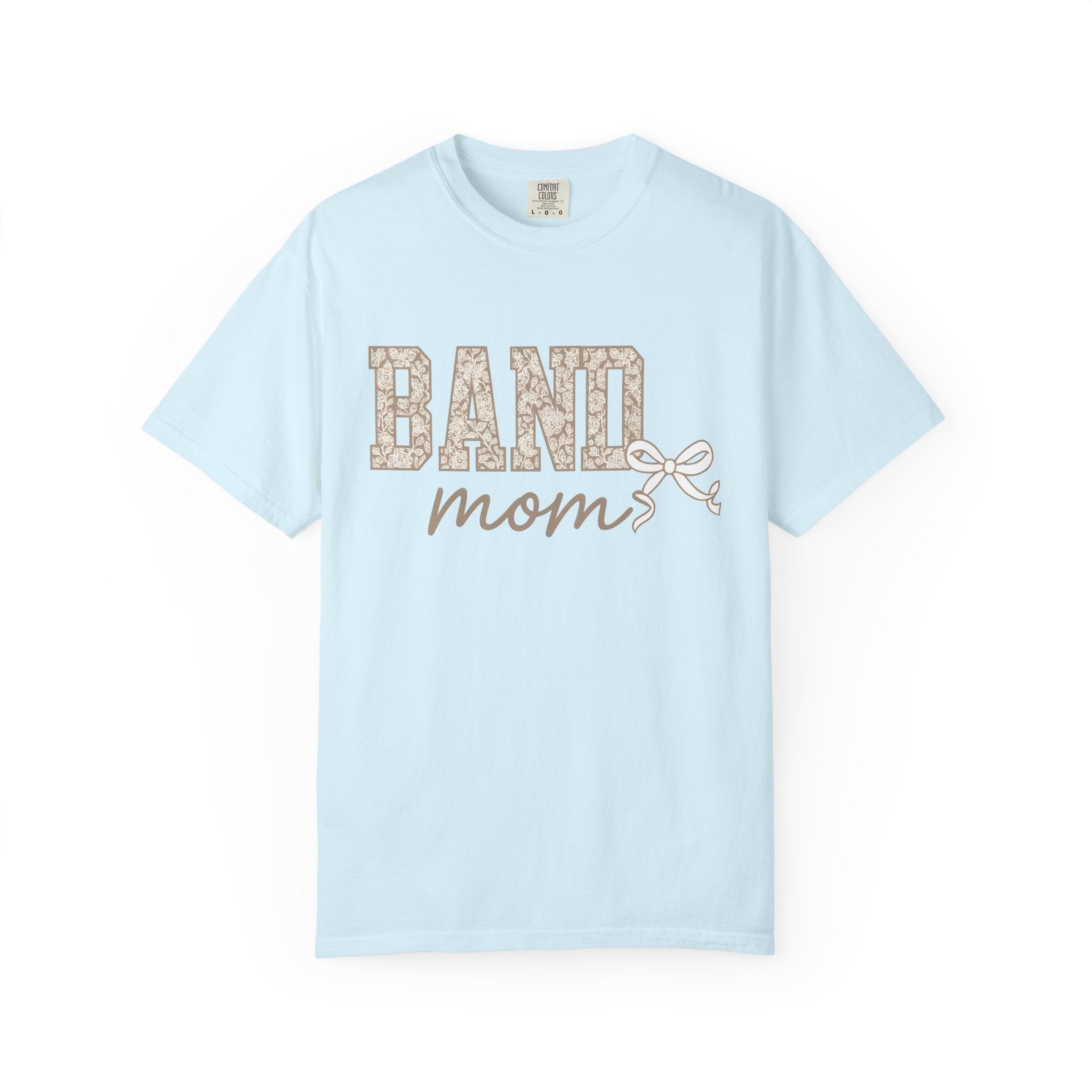 Blossom Monogram Shirt Moms Sound Gift Women Folk Tee Initial T-Shirt Motherhood Fan Traditional Tshirt Audio Graphic Classic Knot Tshirt