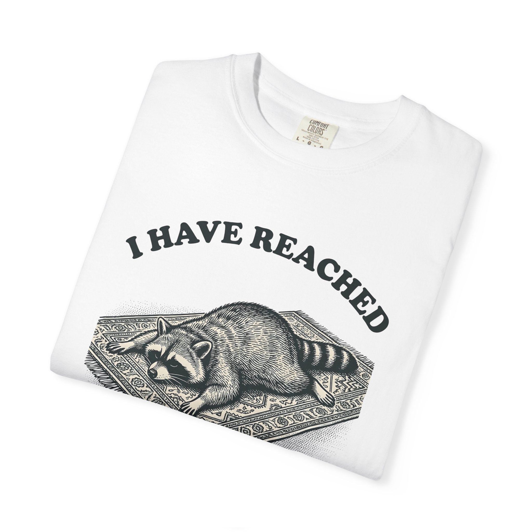 Raccoon Graphic Shirt Animals Humor Gift Women Vintage Tee Trash Panda T-Shirt Wildlife Fan Retro Tshirt Funny Graphic Hand Drawn Rug Tshirt