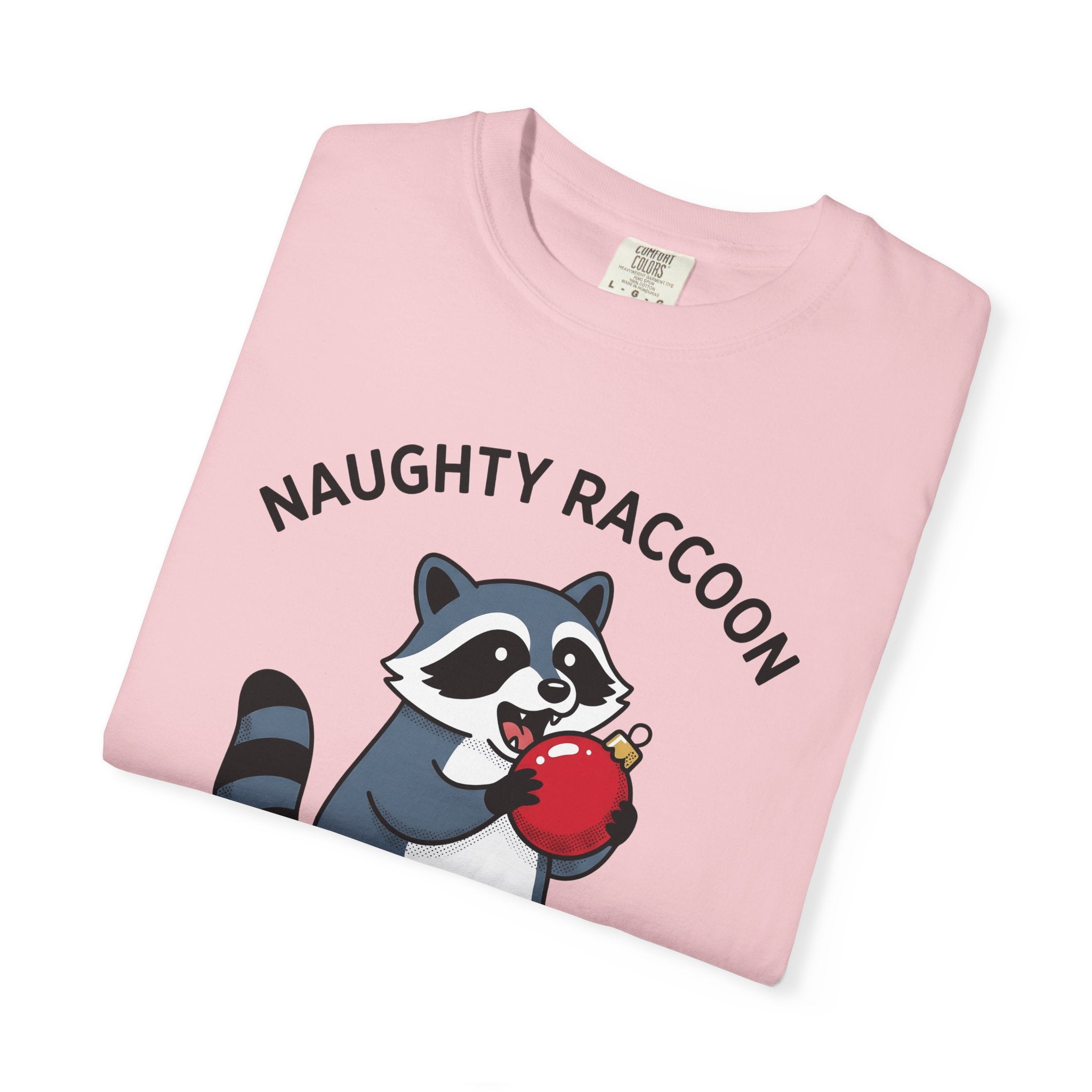 Raccoon Illustration Shirt Funny Wildlife Gift Women Comic Tee Trash Panda T-Shirt Humor Fan Cartoon Tshirt Animal Graphic Cute Decoration