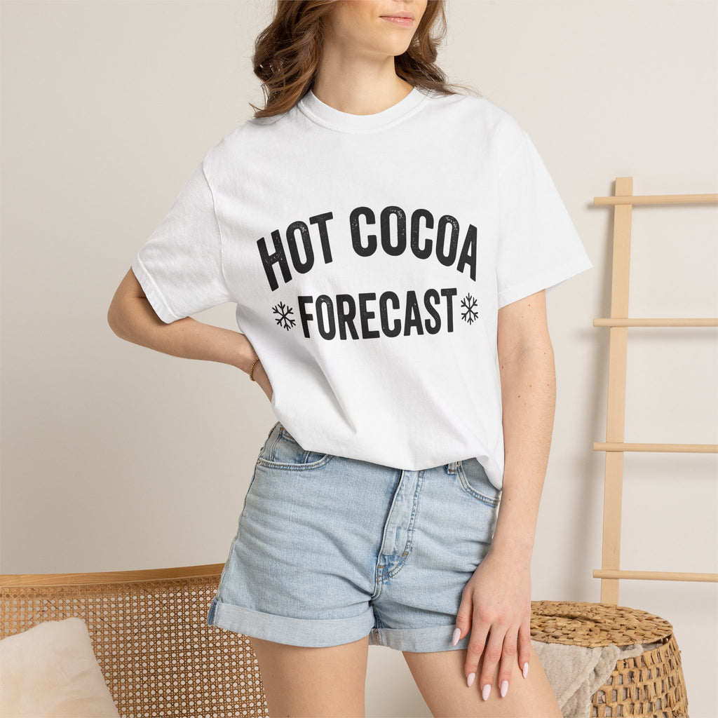 Snowflake Art Shirt Drinks Festive Gift Women Cabin Tee Frost T-Shirt Cocktail Fan Rustic Tshirt Holiday Graphic Old Fashioned Ice Tshirt