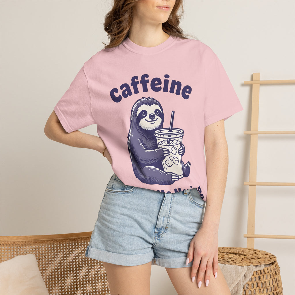 Sloth Espresso Cup Shirt Coffee Creatures Gift Women Comic Tee Coffee Mug T-Shirt Coffee Fan Espresso Cup Graphic Creature Illustration